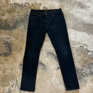 J. Crew Men's Slim Jeans in Dark Blue